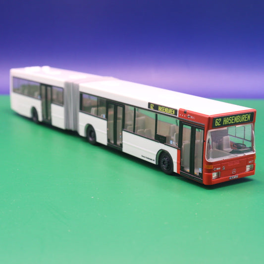 Mercedes Benz O405 GN2 - BSAG Bremen - Linie 62 Hasenbüren - Modellbus Rietze 76420