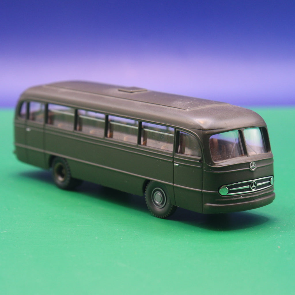 Mercedes Benz O 321 - Braun - Gebraucht, Ohne OVP - Modellbus Brekina