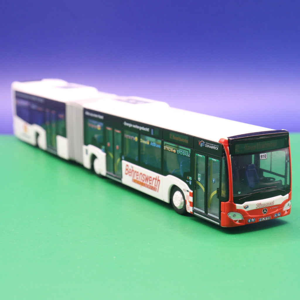 Mercedes Benz Citaro C2 G - Verkehrsgemeinschaft Osnabrück - Behrenswert Energieservice - Modellbus Rietze 73679