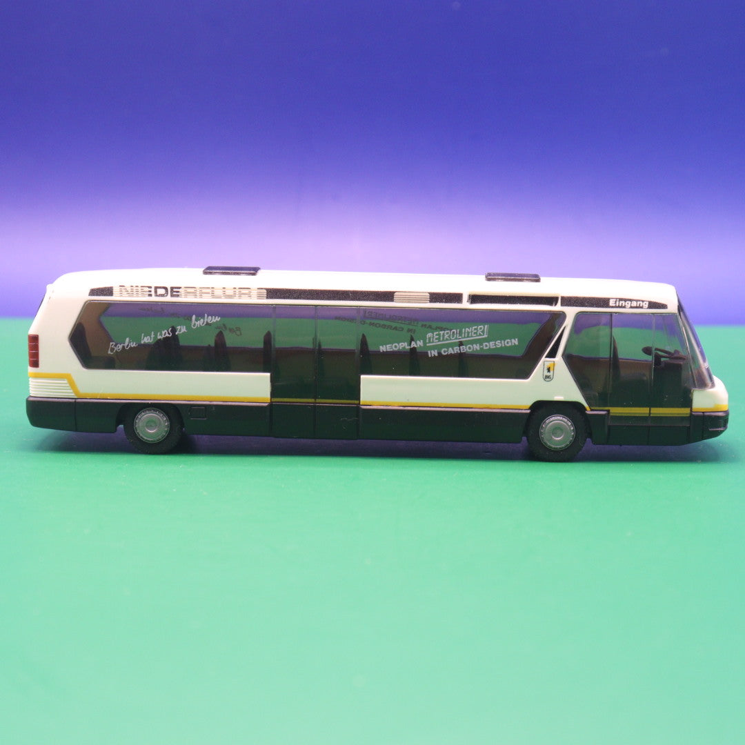 Neoplan Metroliner - BVG Berlin - Carbon Design - (Gebraucht, Ohne OVP) Modellbus Rietze