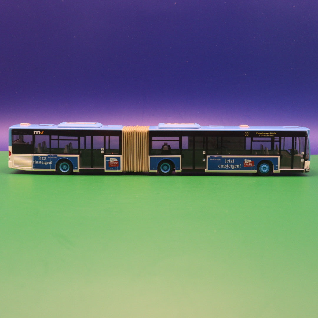 Mercedes Benz O530 Citaro G - RNV Baden Württemberg - Rhein Neckar Zeitung - Gebraucht - Modellbus Rietze