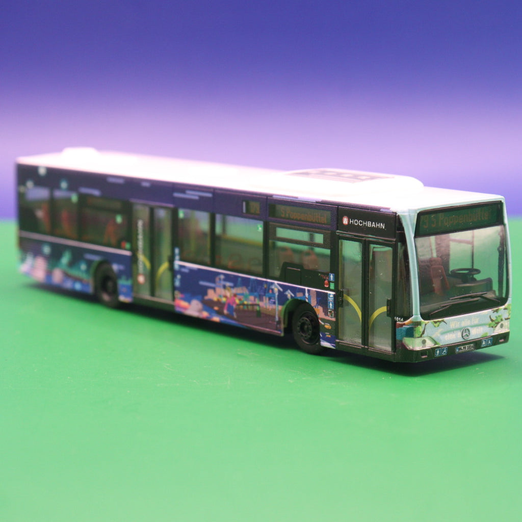 Mercedes Benz O530 Citaro Facelift - Hochbahn Hamburg - Paintbus 2022 - Linie 179 S Poppenbüttel -  Modellbus Rietze 69921-1