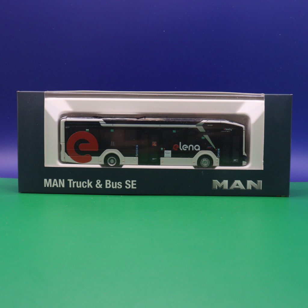 MAN Lions City E - MAN Truck & Bus SE - Vorführdesign - VHH Hamburg - Elexity elena - Modellbus RIetze