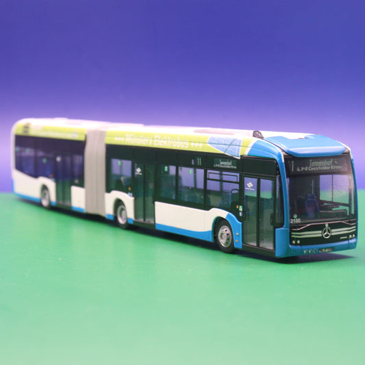 Mercedes Benz eCitaro G - Stadtwerke Münster - Linie 11 Tannenhof ü. Coesfelder Kreuz - Modellbus Rietze