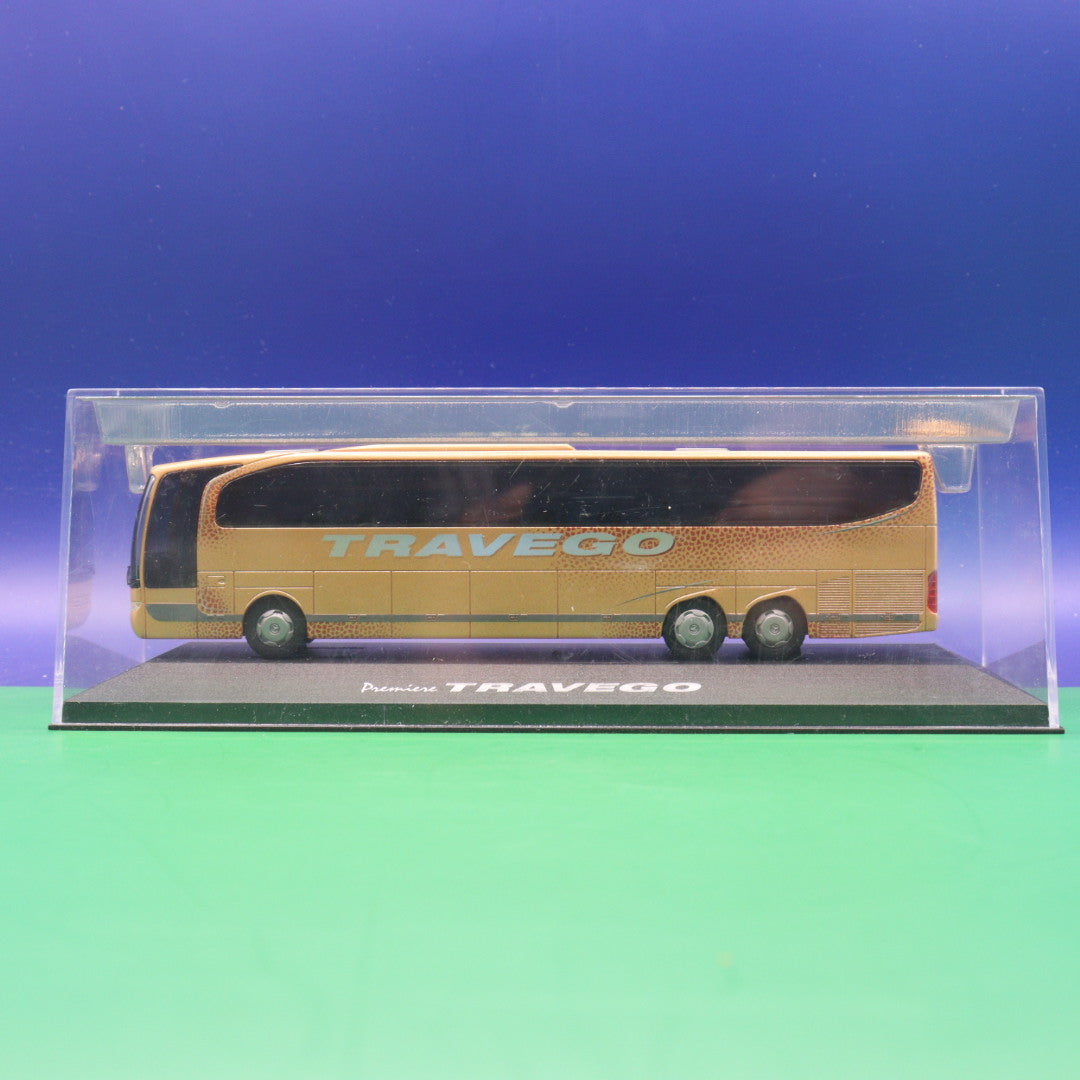 Mercedes Benz Premiere Travego - Mit Präsentierbox - Modellbus Rietze