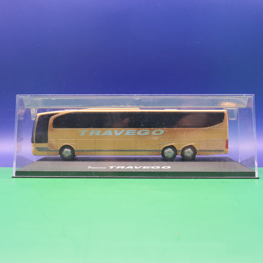 Mercedes Benz Premiere Travego - Mit Präsentierbox - Modellbus Rietze