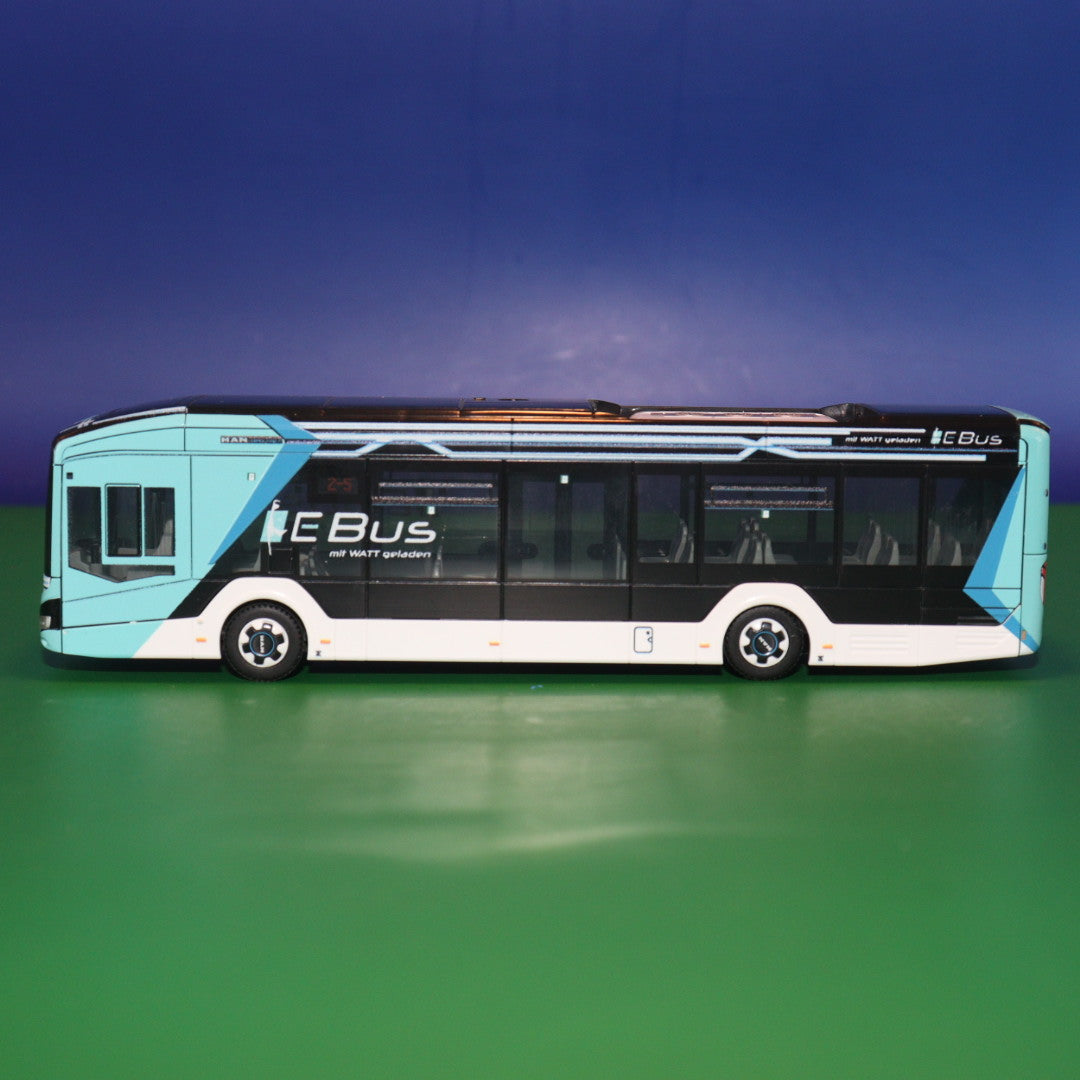 MAN Lions City 12E - E Bus - mit Watt geladen - Sylt Edition 2023 - Modellbus Rietze