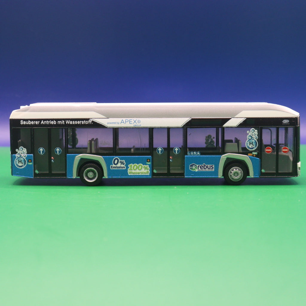 Solaris Urbino 12 - Rebus Rostock - Sauberer Antrieb mit Wasserstoff - Modellbus Rietze 77009