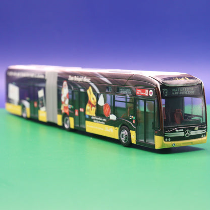 Mercedes Benz eCitaro G - Lindt Schokolade - ASEAG Aachen - Modellbus Rietze 77615