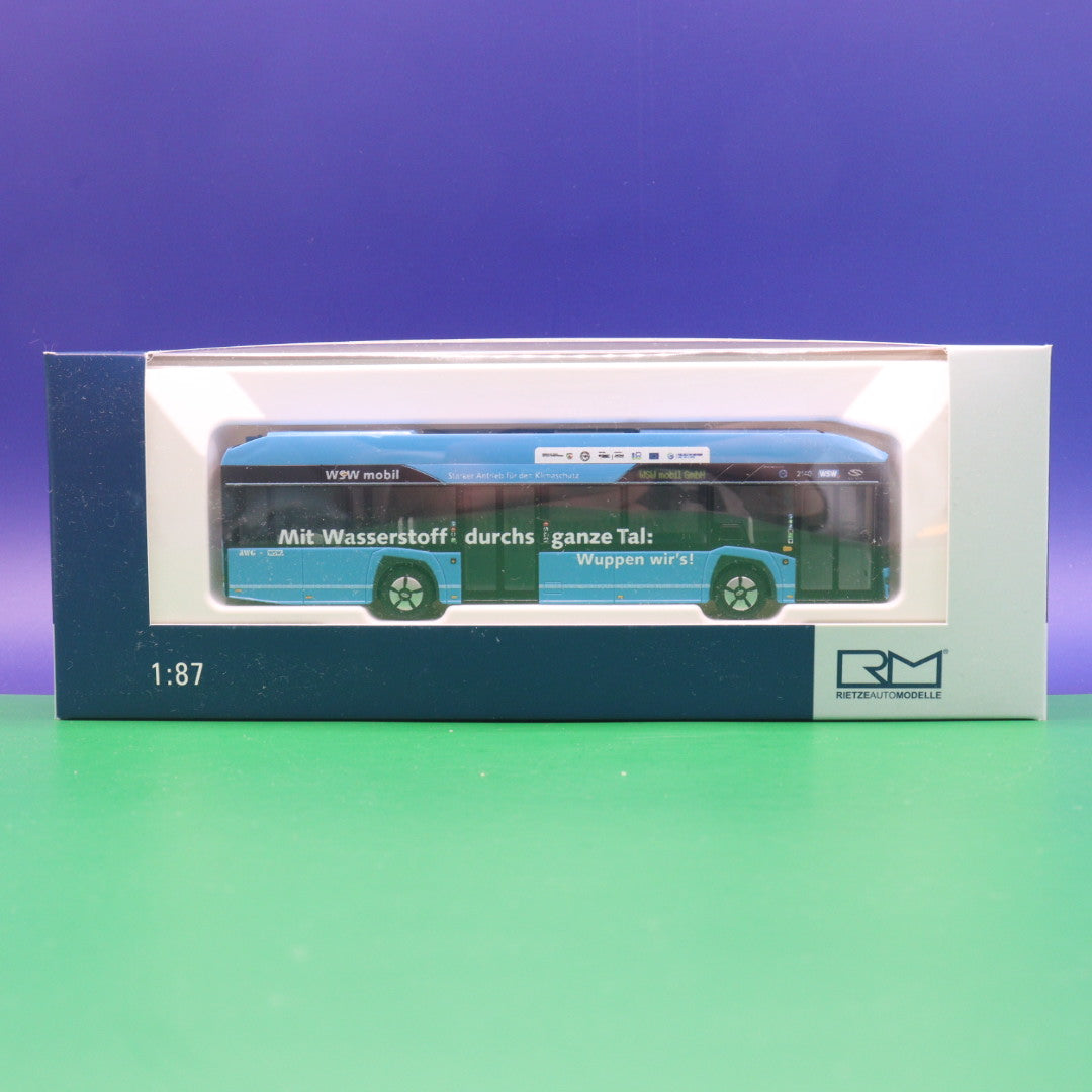 Solaris Urbino 12 Hydrogen - WSW Wuppertal - Mit Wasserstoff durchs ganze Tal - Modellbus Rietze