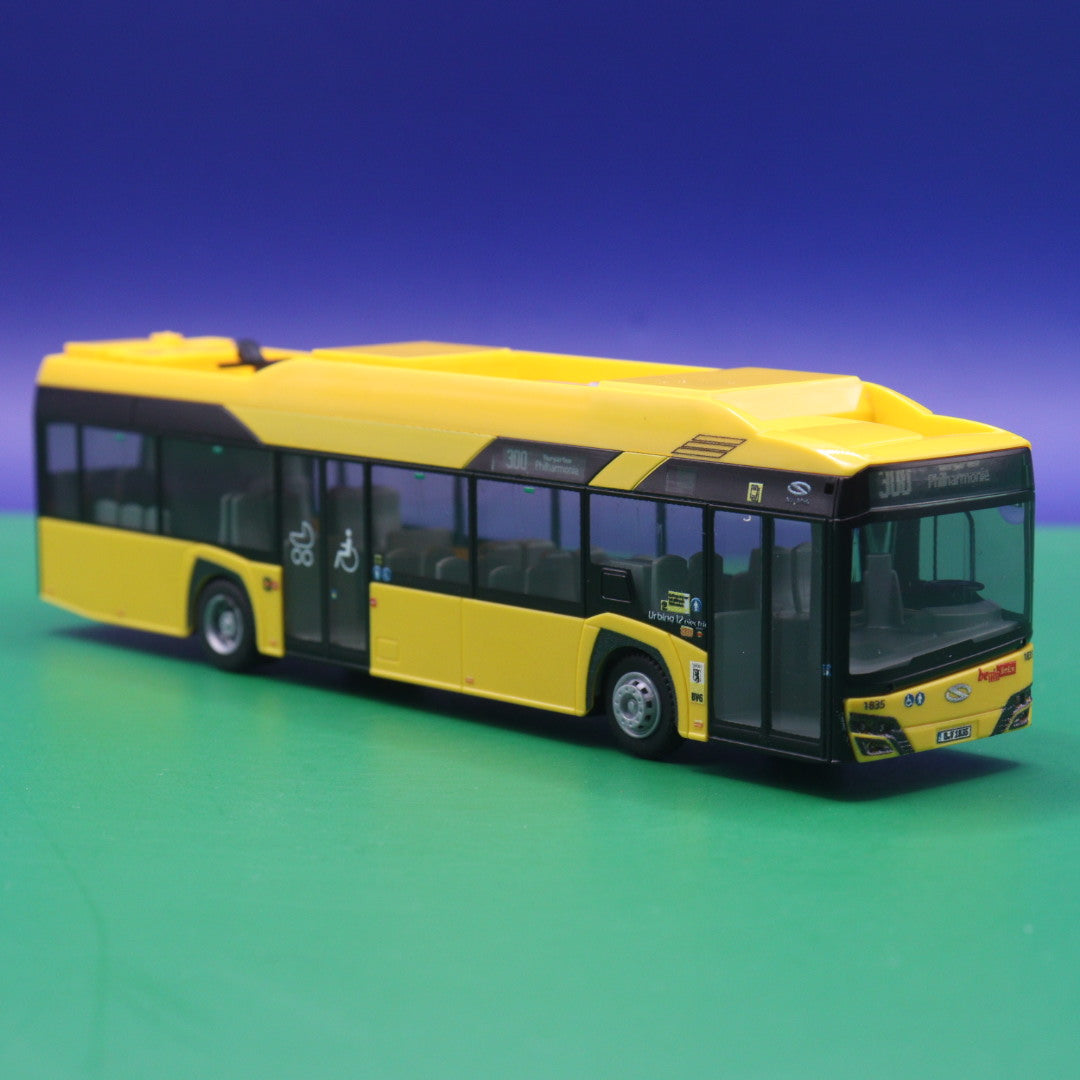 Solaris Urbino 12 electric - BVG Berlin - Linie 300 Tiergarten Philharmonie - Modellbus Rietze 76803