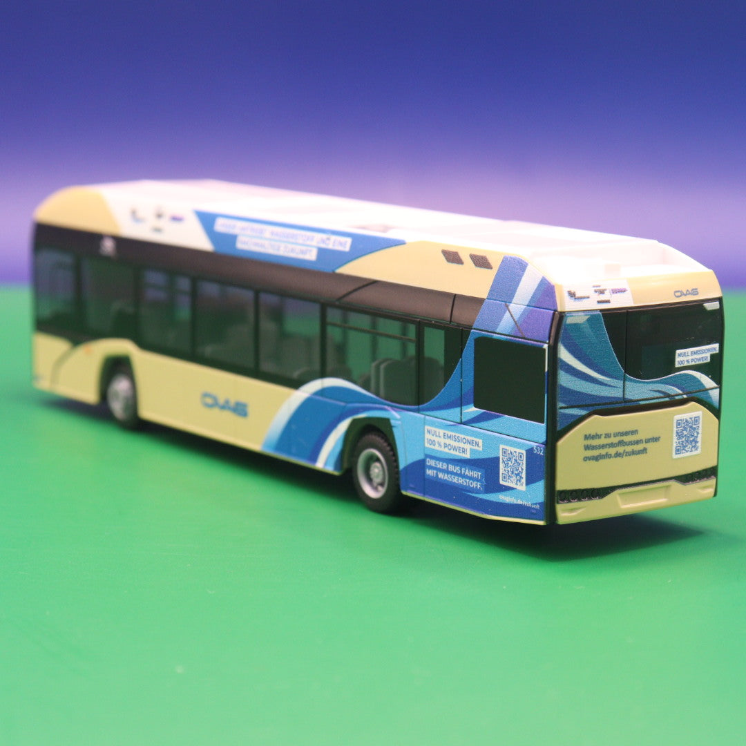 Solaris Urbino 12 H2 Wasserstoff - OVAG Gummersbach - Modellbus Rietze 77023