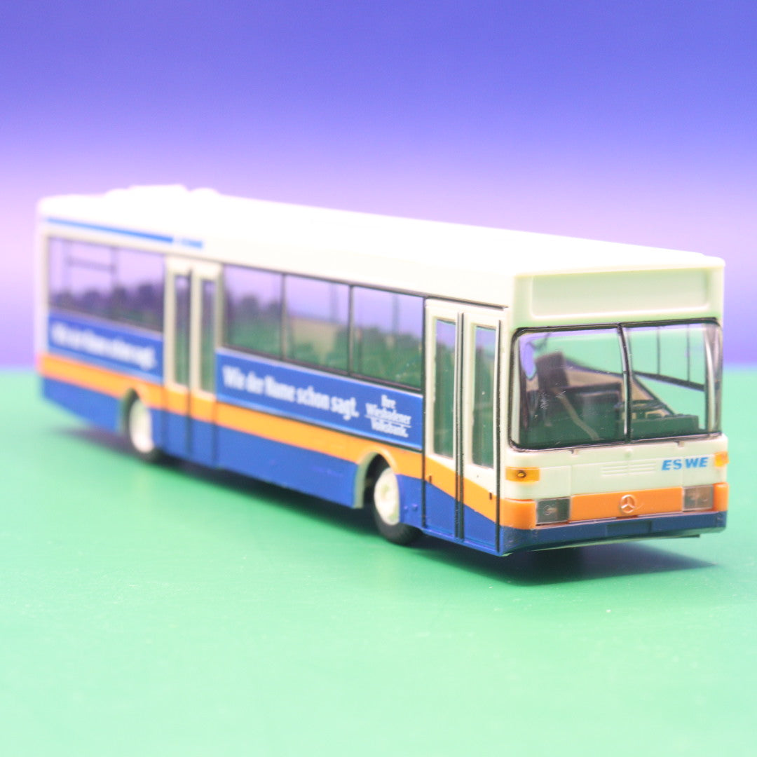 Mercedes Benz O405 - ESWE Wiesbaden - Volksbank - Gebraucht, Ohne OVP - Kempel Modellbus
