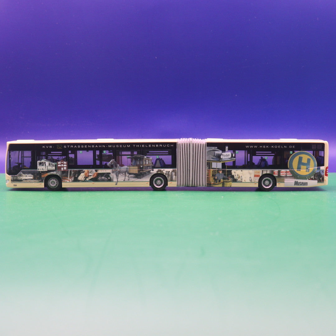Mercedes Benz Citaro C2 G - KVB Köln - KVB Straßenbahn Museum Thielenbruch - Modellbus Rietze