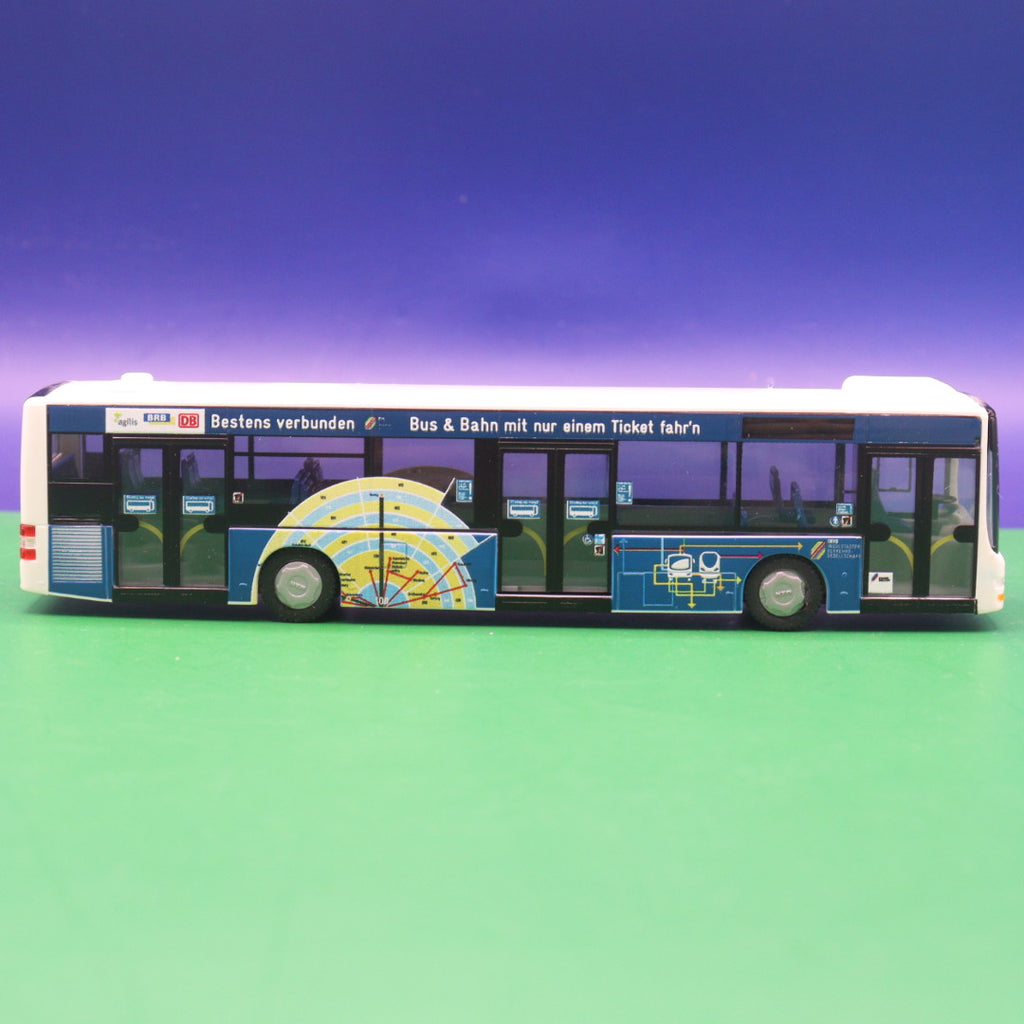 MAN Lions City - INVG Ingolstadt - Bus & Bahn mit nur einem Ticket fahren - Modellbus Rietze (FALSCHE OVP) (Ohne Zurüstteile)