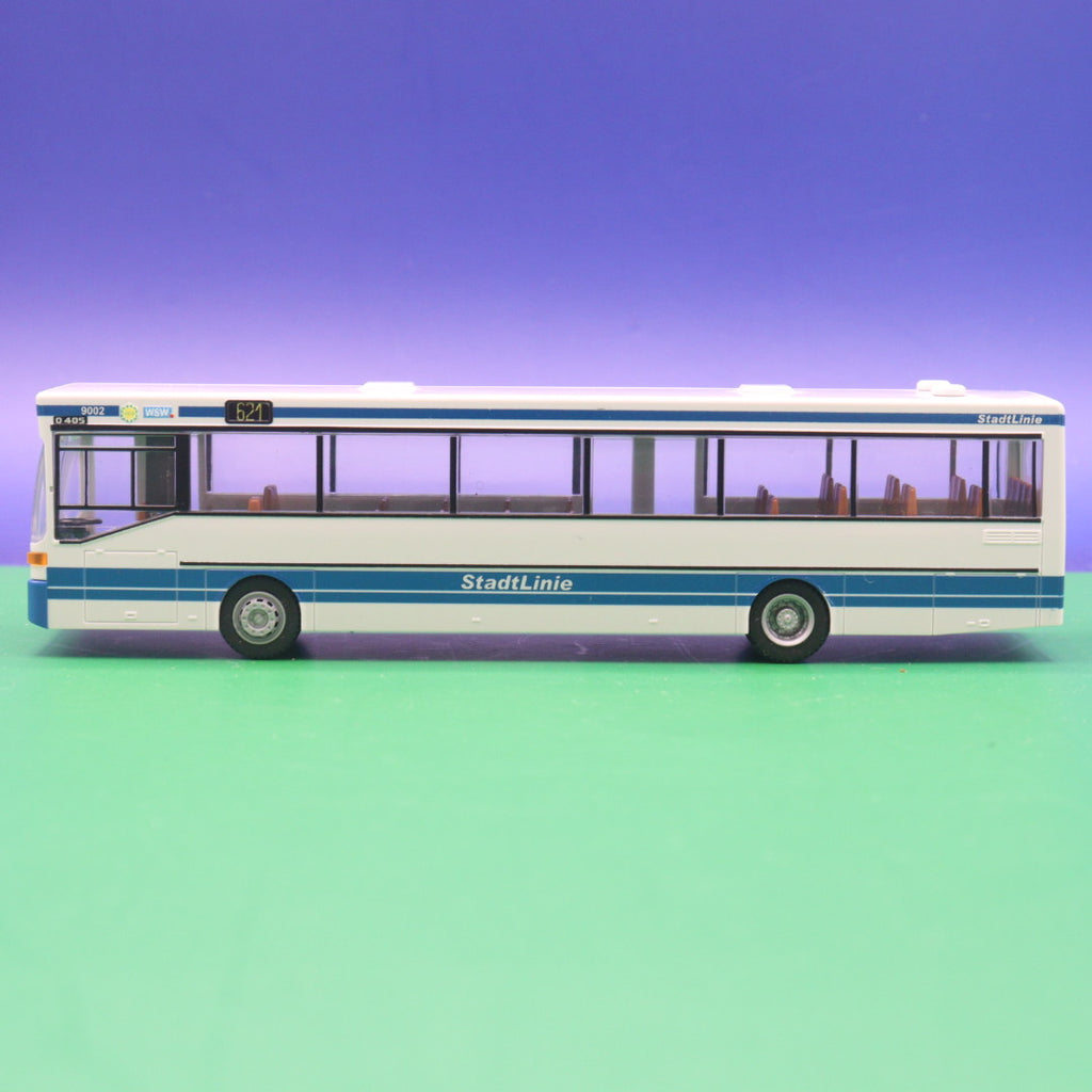 Mercedes Benz O405 - WSW Wuppertal - Stadtlinie - Linie 621 H Vohwinkel Dasnöckel Mitte - Modellbus Rietze 71830 - Erscheinungsjahr: 12/2016