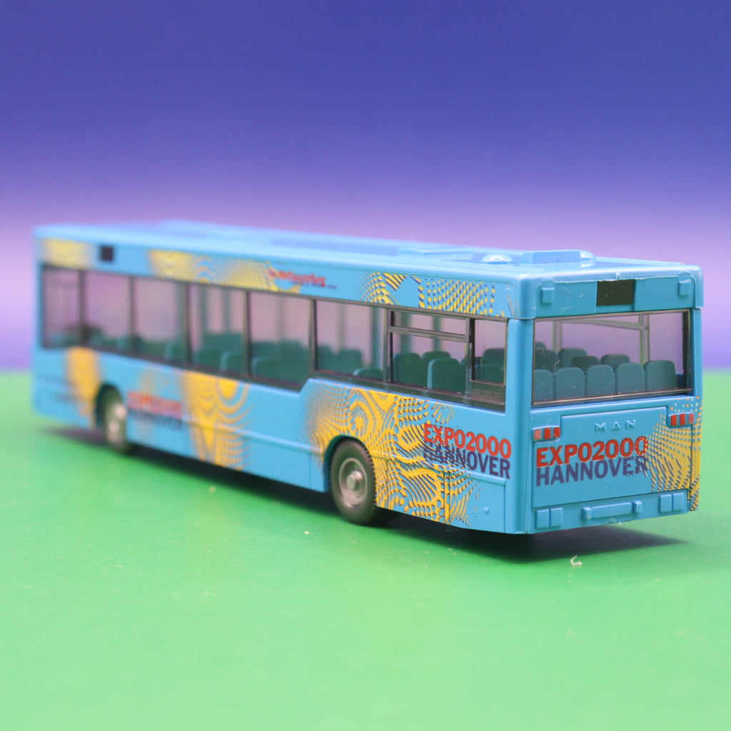 MAN NL 202 - Expo2000 Hannover - Ohne OVP und Zurüstteile - Modellbus Wiking