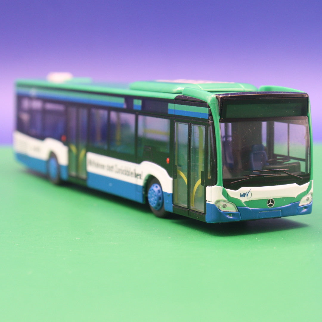 Mercedes benz Citaro C2 - MVV München - Mitfahren statt zurückbleiben - Auslieferung 2012 - Modellbus Rietze 68709