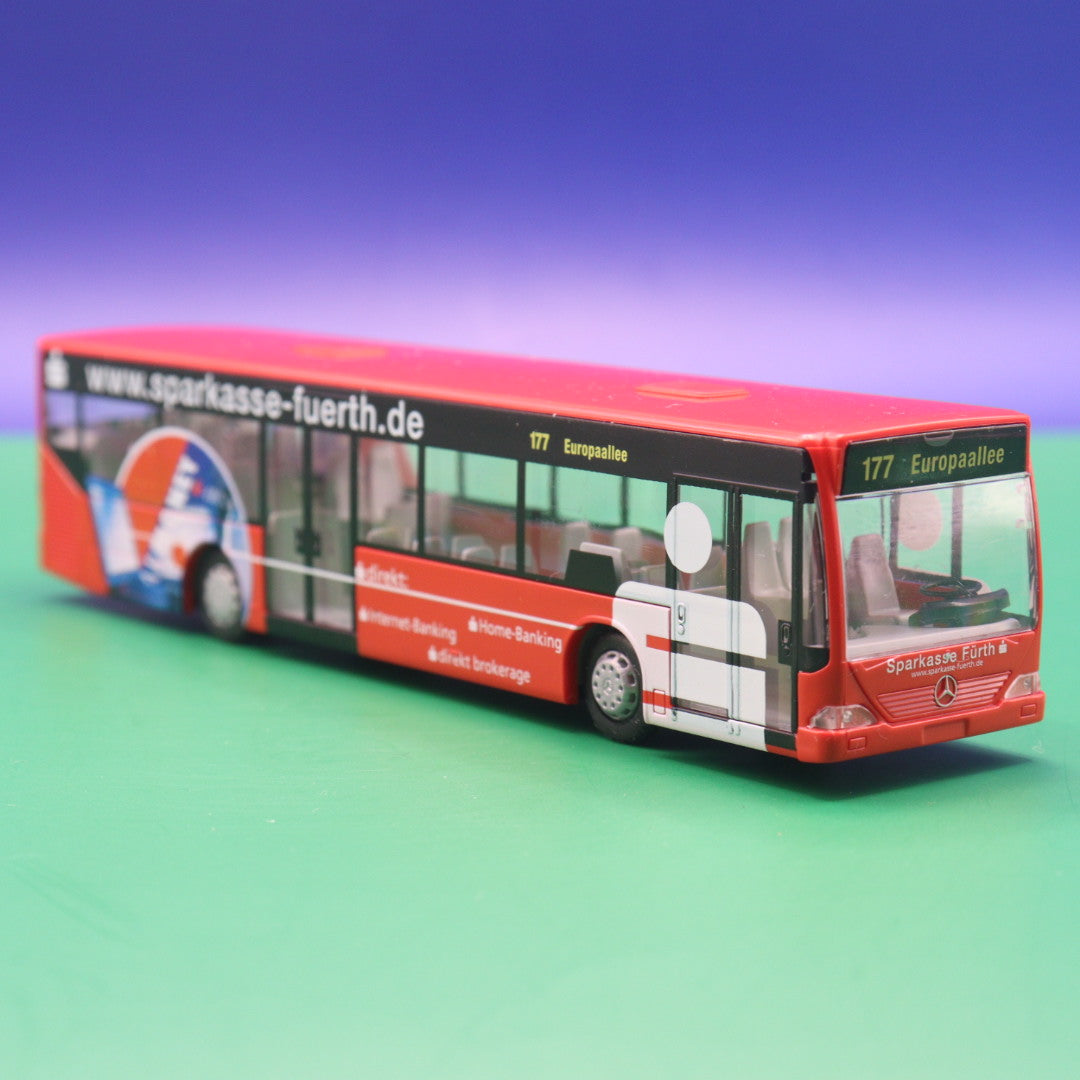 Mercedes Benz O530 Citaro - Sparkasse Fürth - Linie 177 Europaallee - Modellbus Rietze 62575
