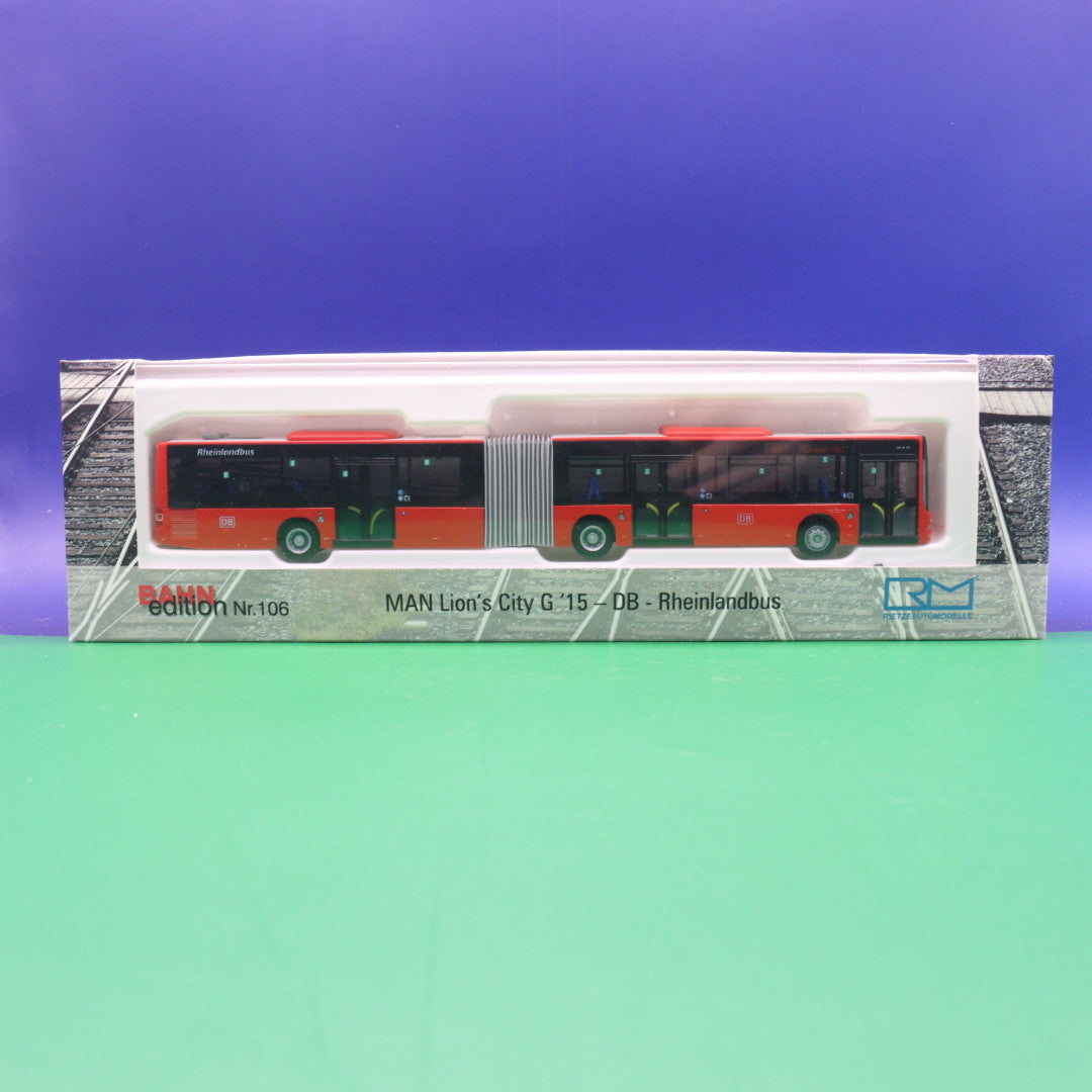 MAN Lions City G - DB Rheinlandbus - Linie S3 Essen Hbf - Modellbus Rietze 72798