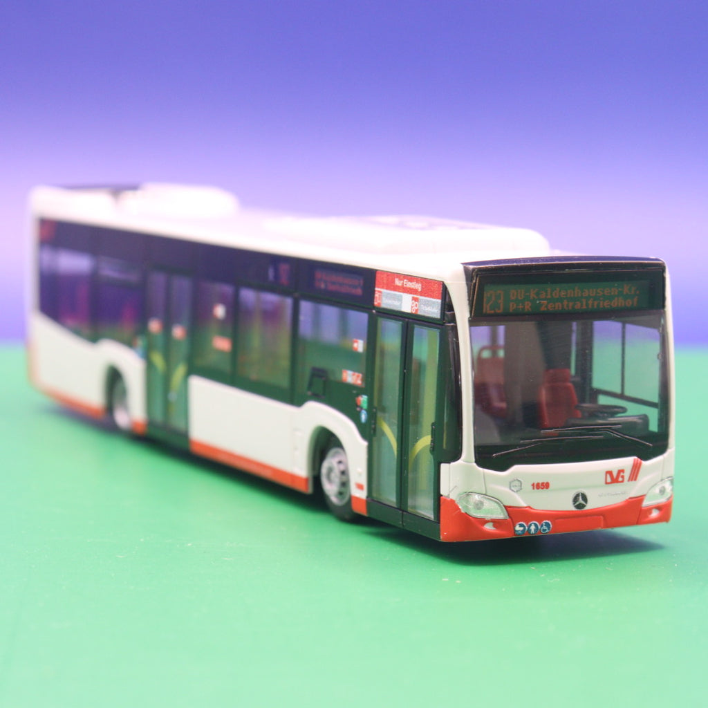 Mercedes Benz Citaro C2 - DVG Duisburg - Verkehrsgesellschaft Duisburg - Linie 923 DU Kaldenhausen Kr P+R Zentralfriedhof - Modellbus Rietze 73424 - Auslieferung: 02/2018