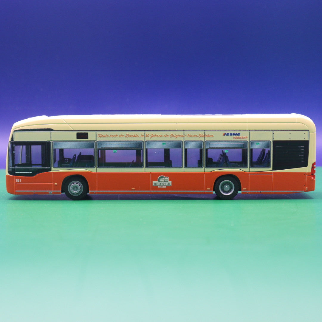 Mercedes Benz eCitaro - ESWE Verkehr Wiesbaden - O 305 Design 1983 - Modellbus Rietze
