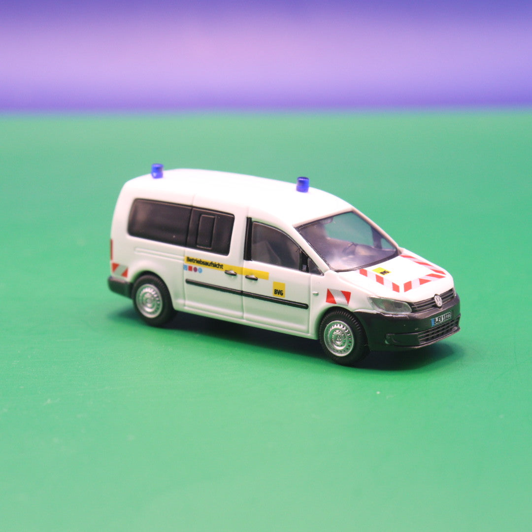 VW Caddy - BVG Berlin - Betriebsaufsicht Blaulicht - Modellbus Rietze