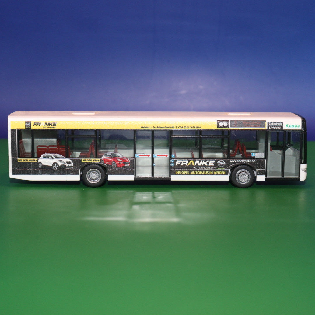 Solaris Urbino 12 - Automodelle Franke - Opel Autohaus Weiden - Modellbus Rietze