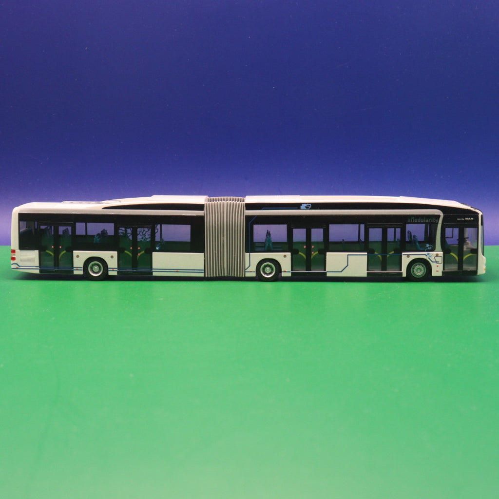MAN Lions City GL E Bus - eModularity weiß - MAN Truck & Bus AG Sondermodell - Modellbus Rietze