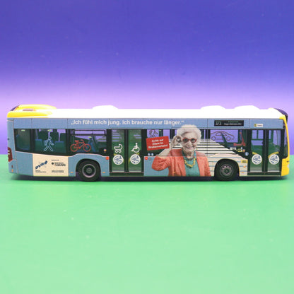 Mercedes Benz Citaro C2 - BVG Berlin - DVR - Achte auf Ältere im Straßenverkehr - Modellbus Rietze