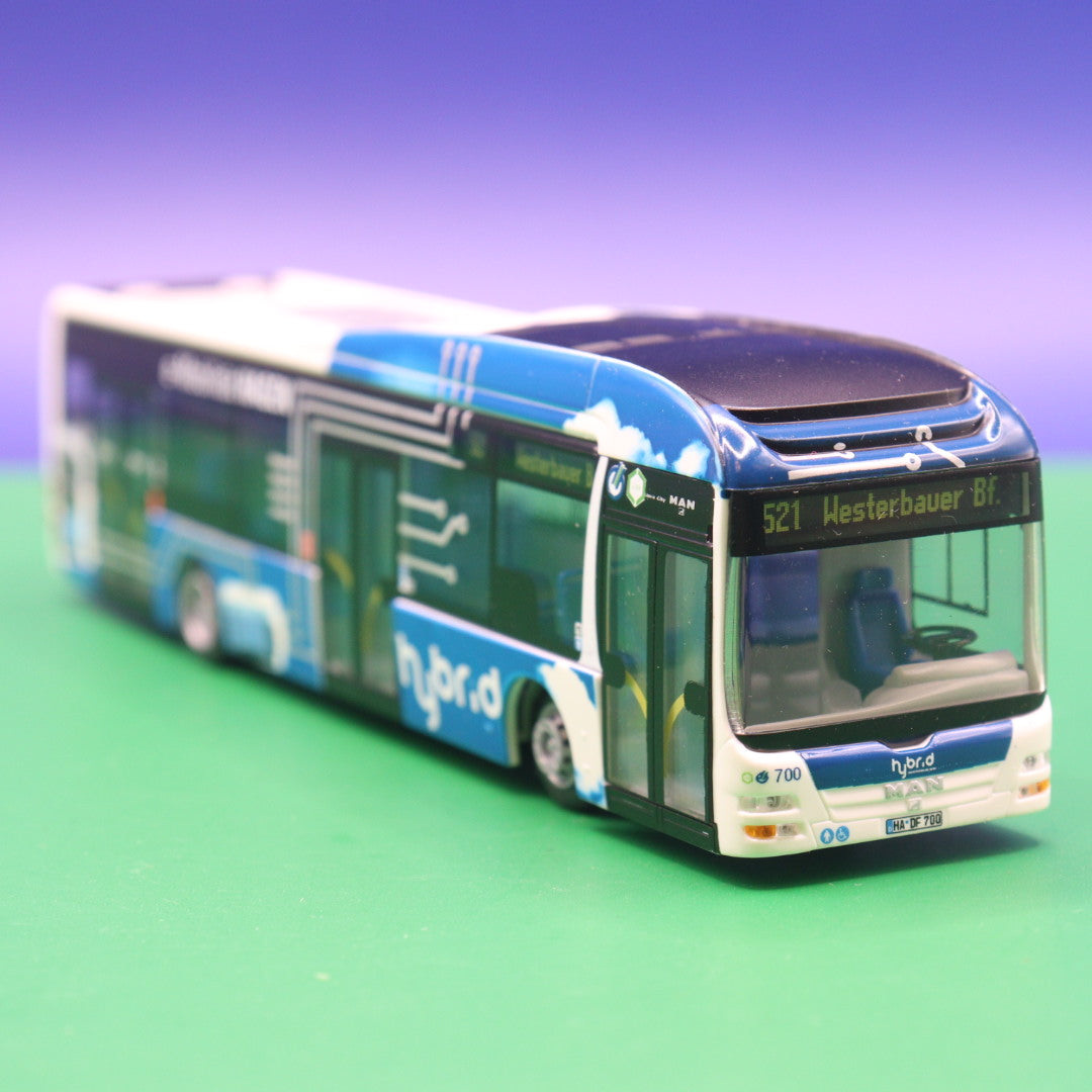 MAN Lions City Hybrid - Hagener Straßenbahn - Modellbus Rietze 67610