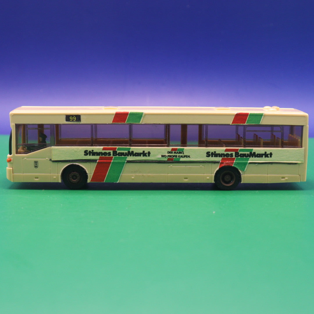 Mercedes Benz O405 - Potsdam Stinnes Baumarkt (Umbau) Gebraucht & Ohne OVP - Modellbus Wiking