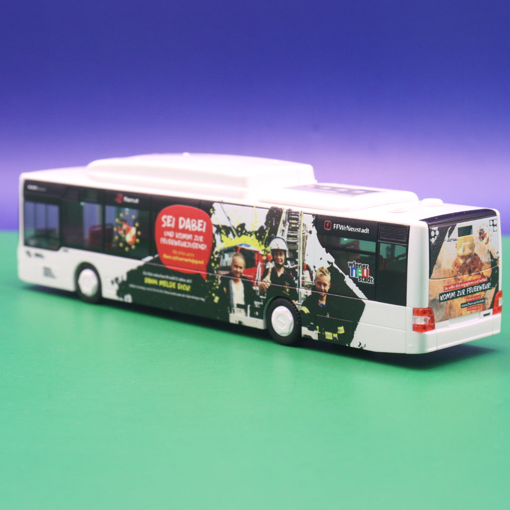 MAN Lions City - WNSKS - Feuerwehr Wiener Neustadt - Linie 6 FH Flugfeld Zentrum - Österreich (AT) - Modellbus Rietze 73936