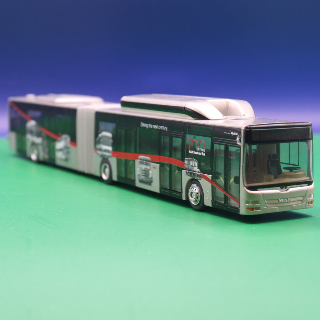 MAN Lions City CNG - 100 Years MAN Truck & Bus - Modellbus Rietze (KLEBESPUREN, GEBRAUCHT, OHNE ZURÜSTTEILE)