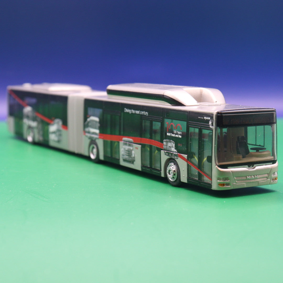MAN Lions City CNG - 100 Years MAN Truck & Bus - Modellbus Rietze (KLEBESPUREN, GEBRAUCHT, OHNE ZURÜSTTEILE)