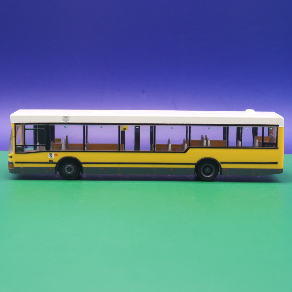 MAN NL 222 A10 - BVG Berlin - Linie 128 U Osloer Str - LIMITIERTE AUFLAGE 500 Stück - Modellbus Rietze 75021-3