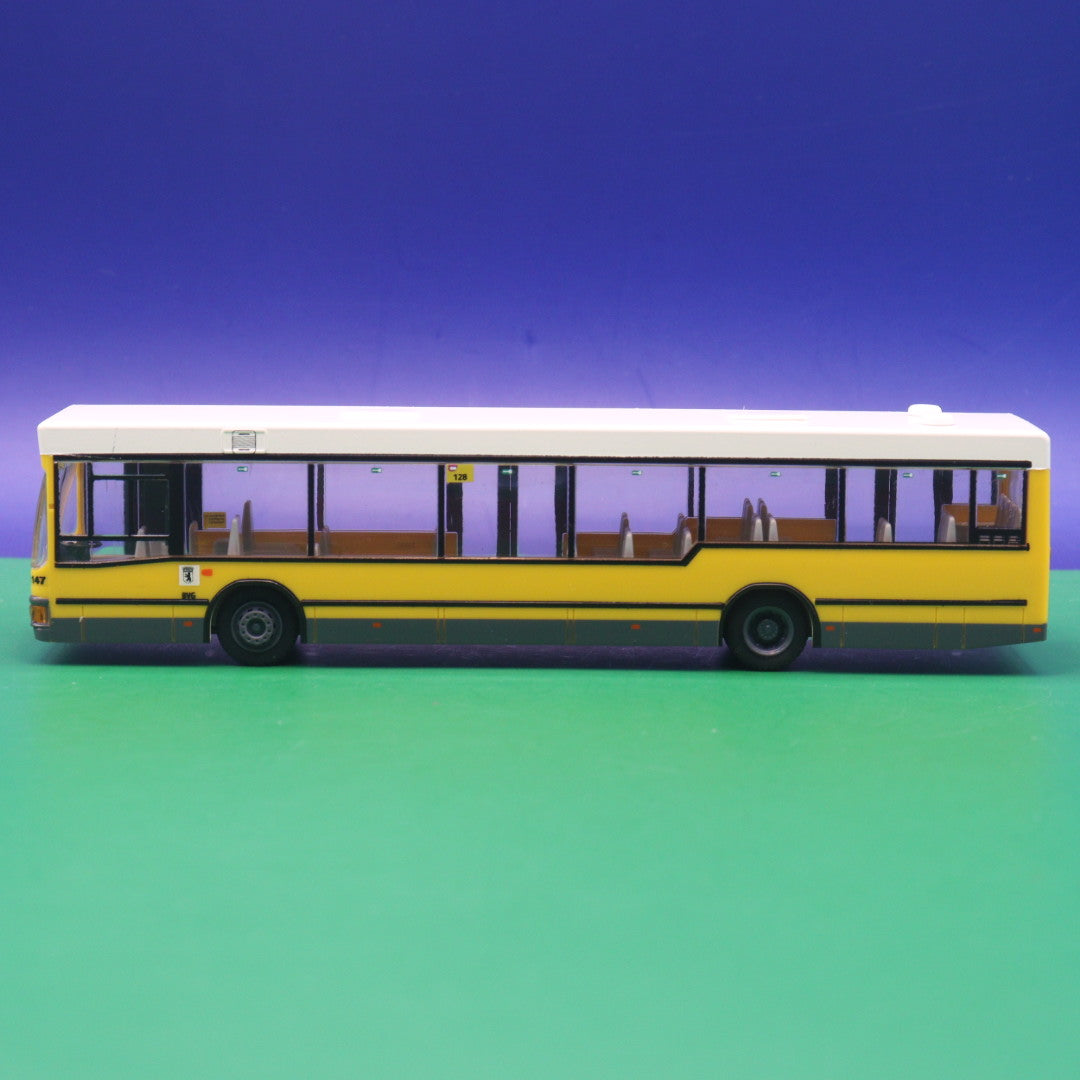 MAN NL 222 A10 - BVG Berlin - Linie 128 U Osloer Str - LIMITIERTE AUFLAGE 500 Stück - Modellbus Rietze 75021-3