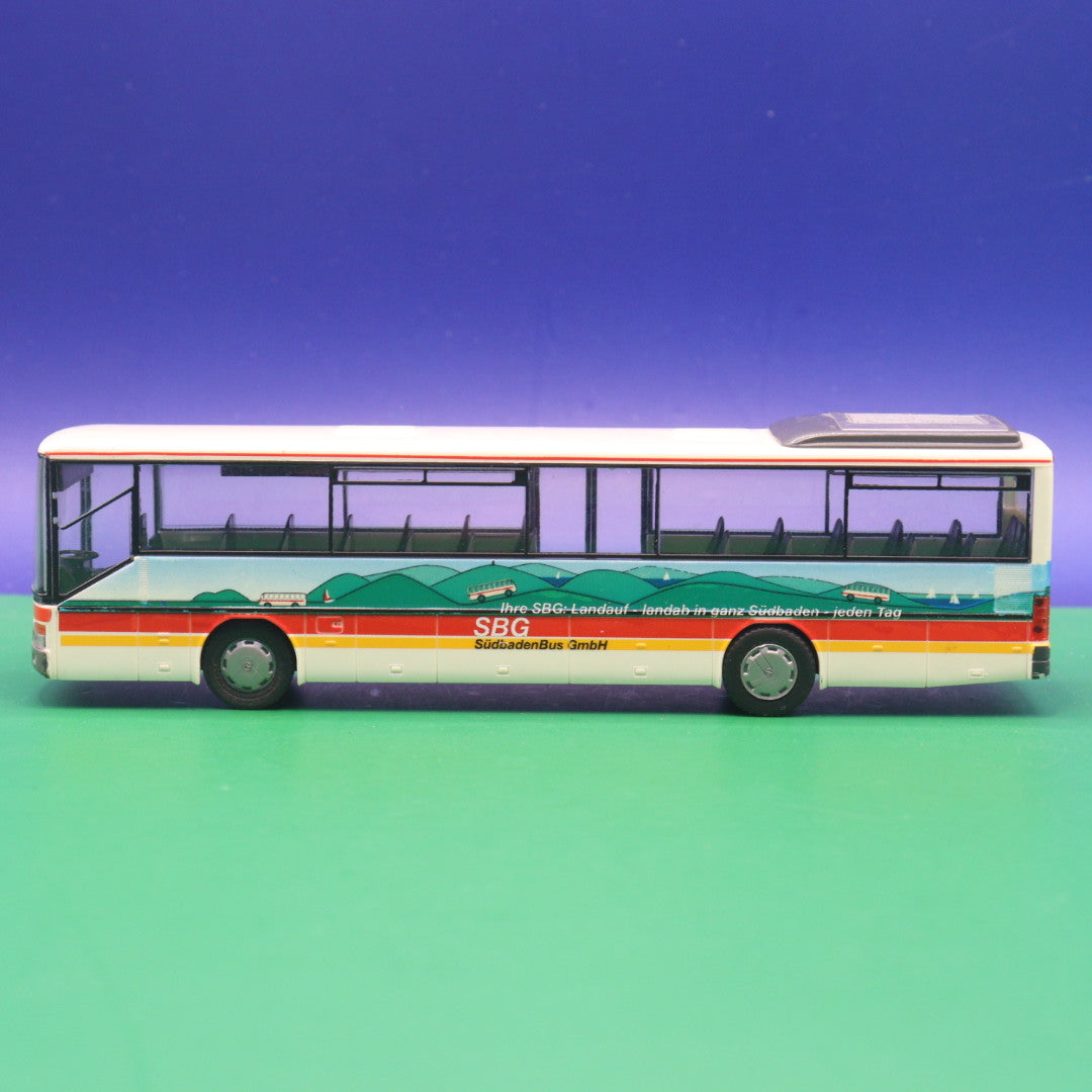 Setra S 315 UL - SBG Südbadenbus GmbH - Gebraucht, Ohne OVP - Modellbus Rietze