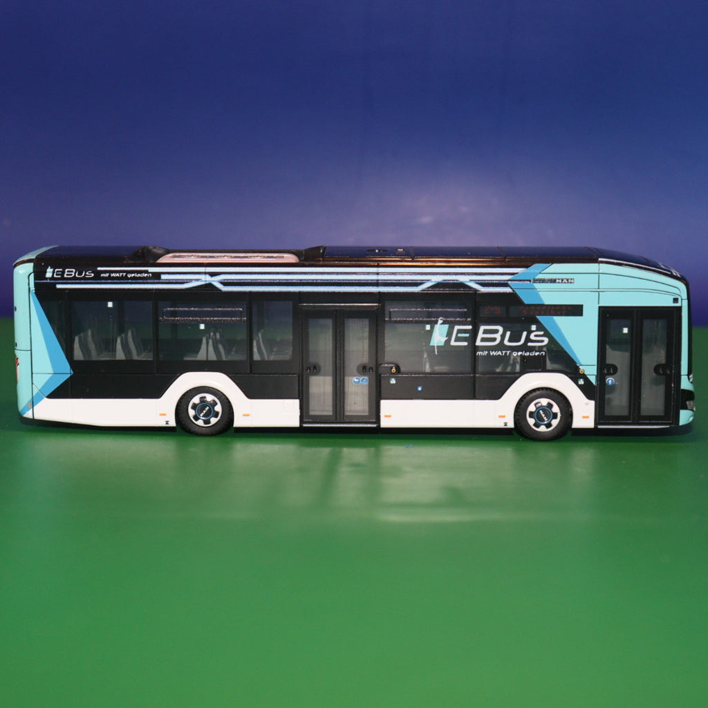 MAN Lions City 12E - E Bus - mit Watt geladen - Sylt Edition 2023 - Modellbus Rietze