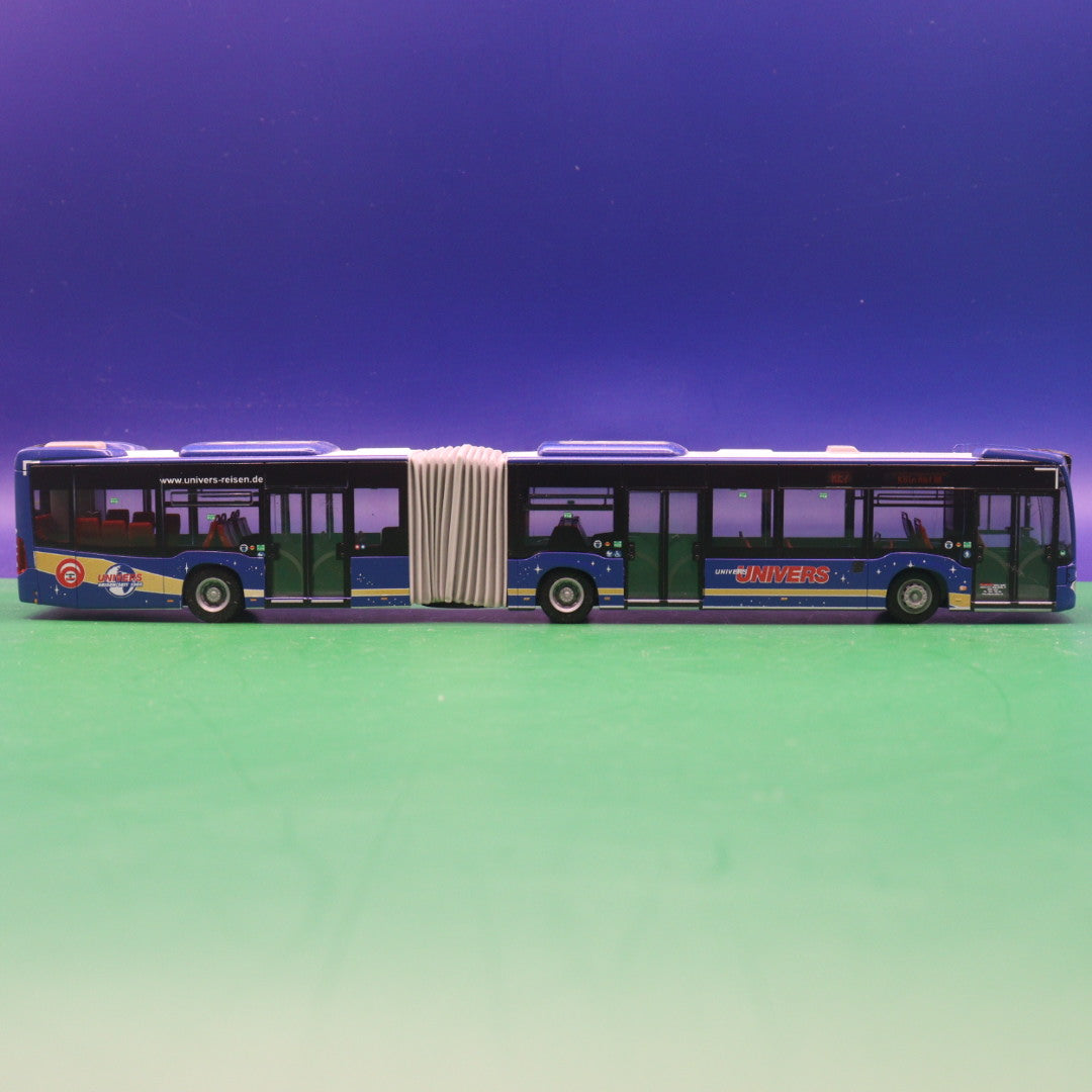 Mercedes Benz Citaro C2 G - Univers Reisen - Linie RE7 Schienenersatzverkehr Köln HBF - Modellbus Rietze 69306
