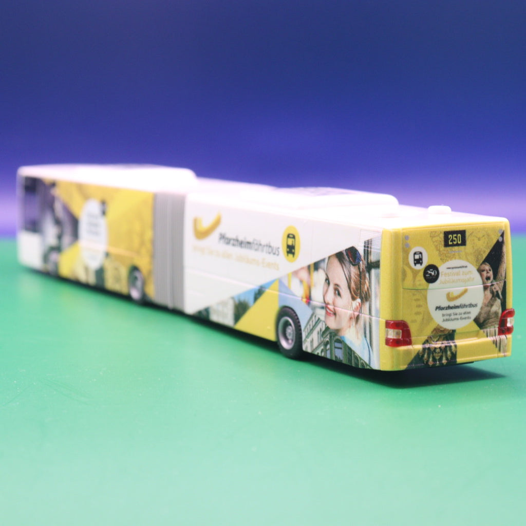MAN Lions City G - Pforzheim fährt Bus - 250 Jahre Goldstadt Pforzheim - Modellbus Rietze