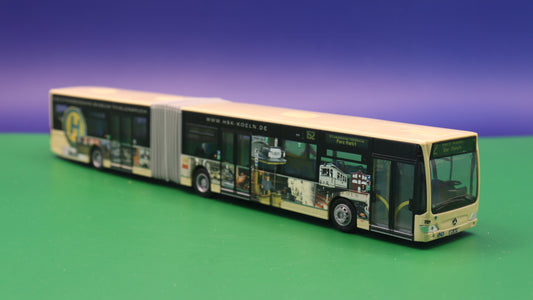 Mercedes Benz Citaro C2 G - KVB Köln - KVB Straßenbahn Museum Thielenbruch - Modellbus Rietze