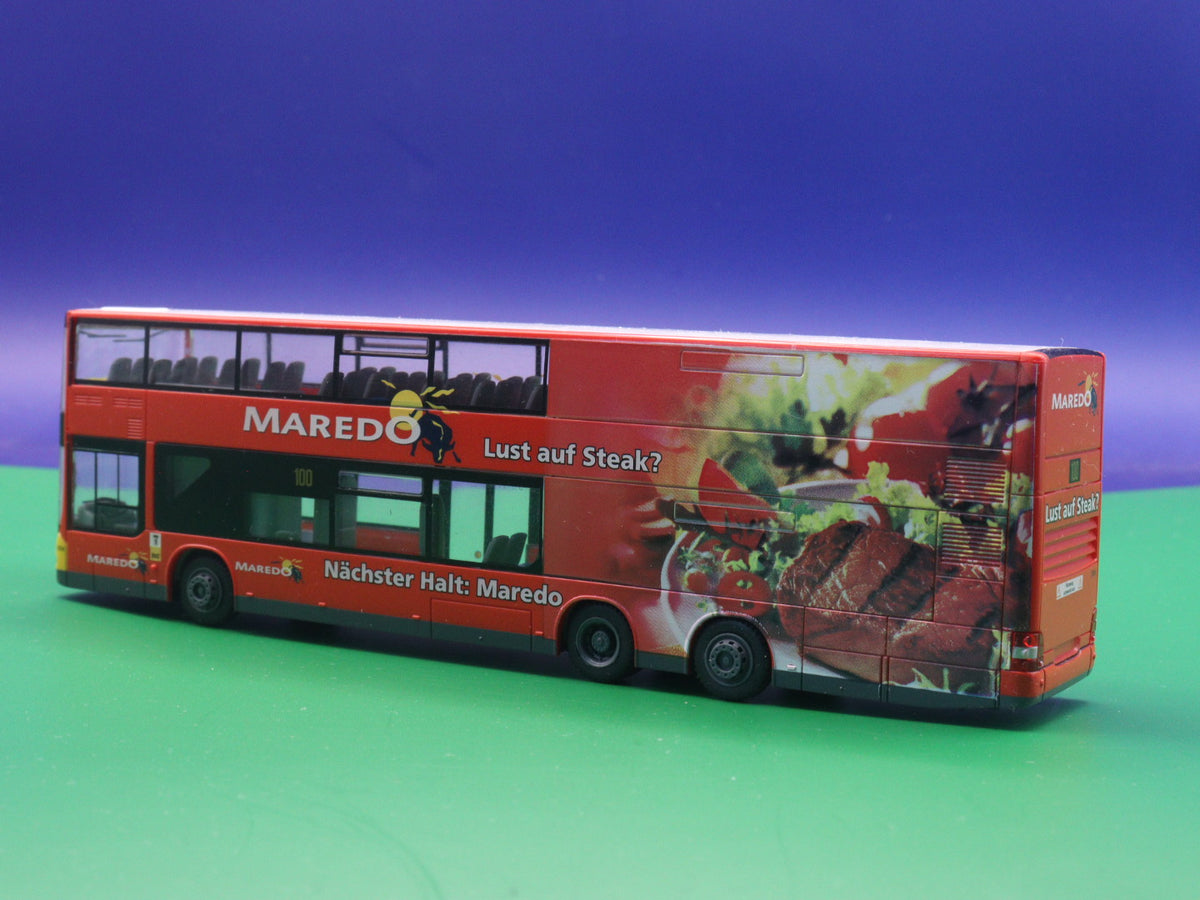 MAN Lions City DL 07 - BVG Berlin - Maredo Steak -  Modellbus Rietze 67310(Erscheinungsjahr: 12/2007)