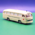 Mercedes Benz O 321 - OP Wagen Heidelberg - Gebraucht, Ohne OVP - Modellbus Brekina