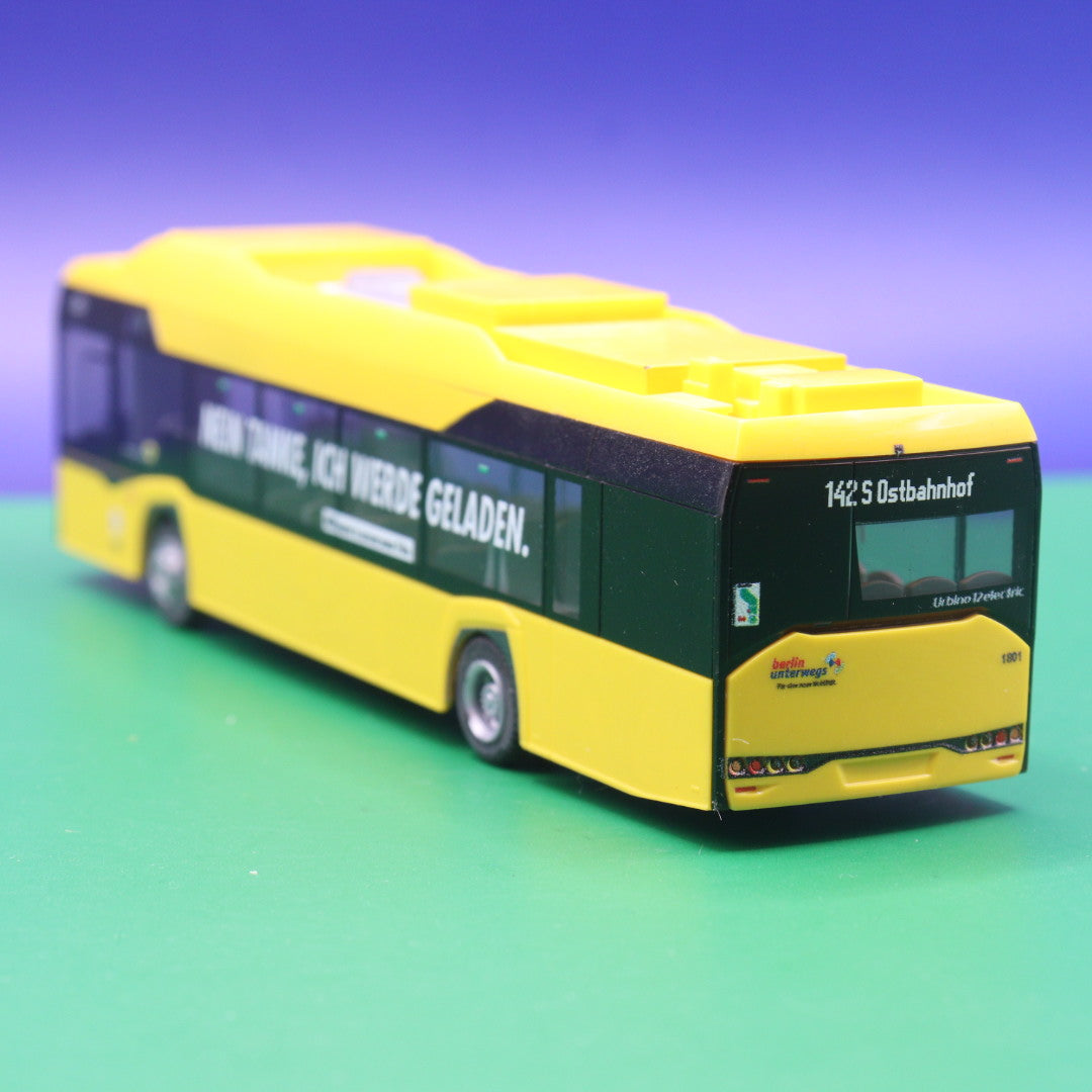 Solaris Urbino 12 electric - BVG Berlin - Nein Tanke, Ich werde geladen - Modellbus Rietze 73034