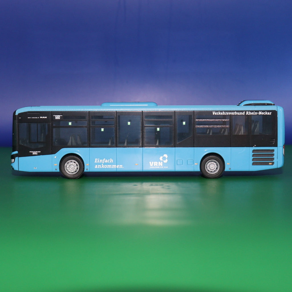 MAN Lions Intercity LE - DB Regio Bus Mitte - VRN Verkehrsverbund Rhein Neckar - Modellbus Rietze 74783