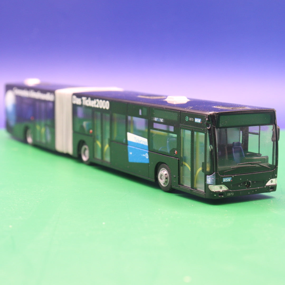 Mercedes Benz O530 Citaro Facelift G - Das Ticket 2000 - GEBRAUCHT OHNE OVP - Modellbus Rietze