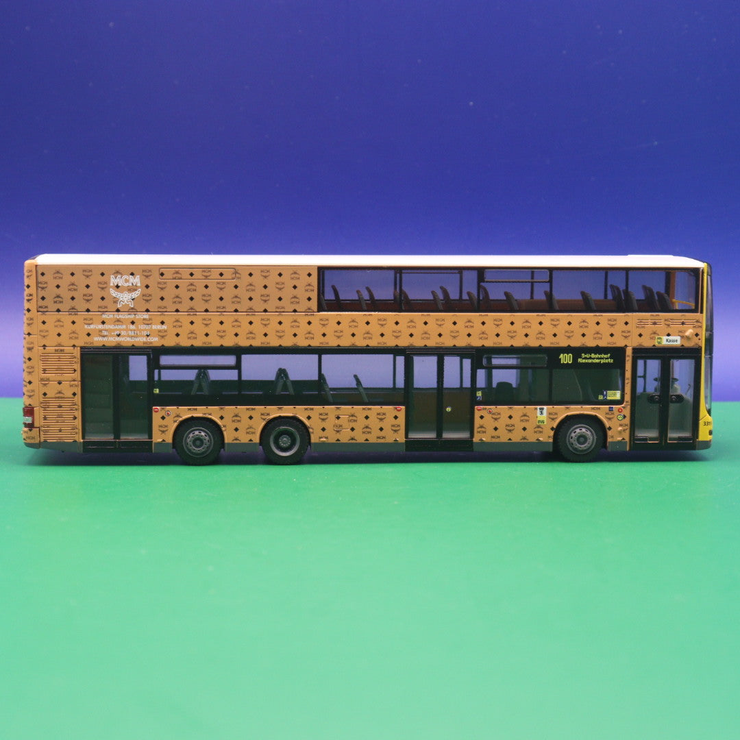 MAN Lions City DL - MCM Flagship Store - Linie 100 S+U Bahnhof Alexanderplatz - Modellbus Rietze 67747