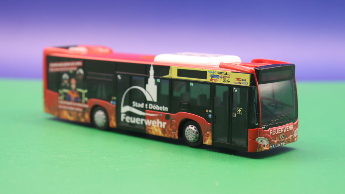 Mercedes Benz Citaro K - Regiobus Mittelsachsen - Feuerwehr Döbeln - Modellbus Rietze 67974