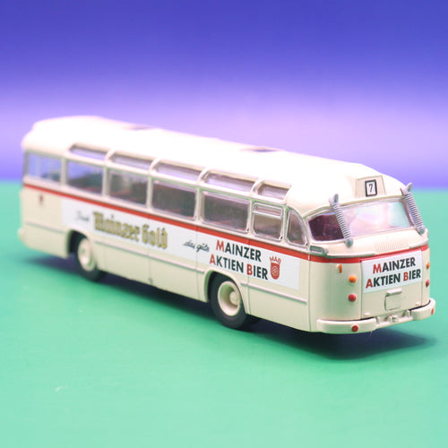 Magirus Saturn 2 - Mainz - Linie 7 Straßenbahnamt - Modellbus Brekina